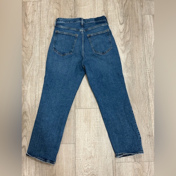 Abercrombie Women's Curve Love Ultra High Rise Ankle Straight Jean 27 Short - Picture 8 of 8